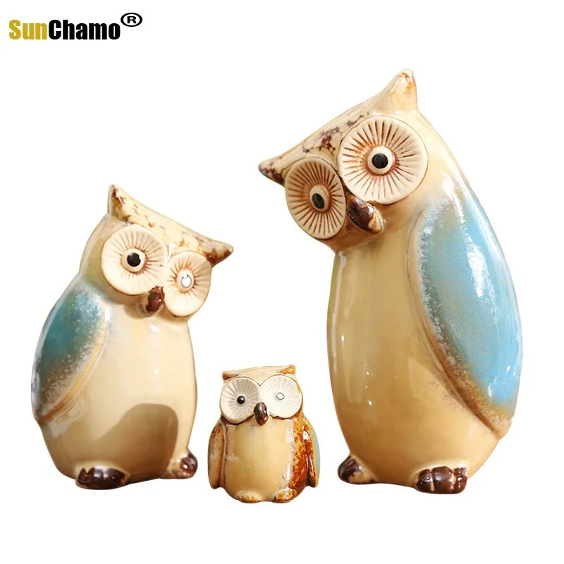 Ceramic Handicrafts Modern Owls Statue Living Room Animal Ornaments Owl Crafts Toy Home Decor Figure 4 Style Optional
Ceramic Handicrafts Modern Owls Statue Living Room Animal Ornaments Owl Crafts Toy Home Decor Figure 4 Style Optional