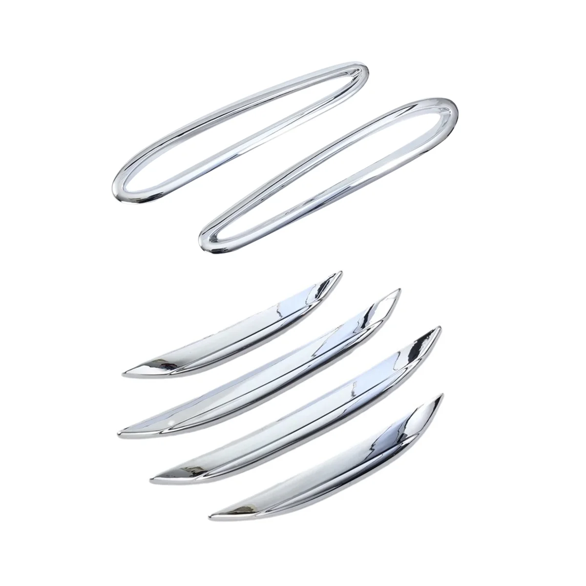 Car Front Rear Fog Light Lamp Trim for GLC Class X254 2023 (Silver) 
Car Front Rear Fog Light Lamp Trim for GLC Class X254 2023 (Silver)