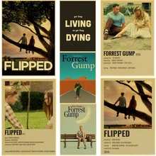 Popular TV Show Flipped/The Truman World/Green Book Vintage Kraft Paper Posters Healing movies Prints Home Bar Cafe Decor Wall