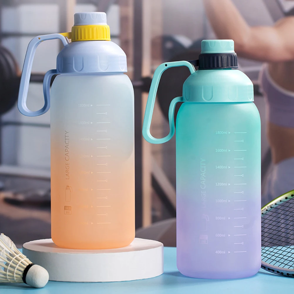 1.8L Large Capacity Portable Sports Water Bottle Leakproof Drinking Kettle With Time Marker Outdoor Fitness Cycling Water Bottle
1.8L Large Capacity Portable Sports Water Bottle Leakproof Drinking Kettle With Time Marker Outdoor Fitness Cycling Water Bottle