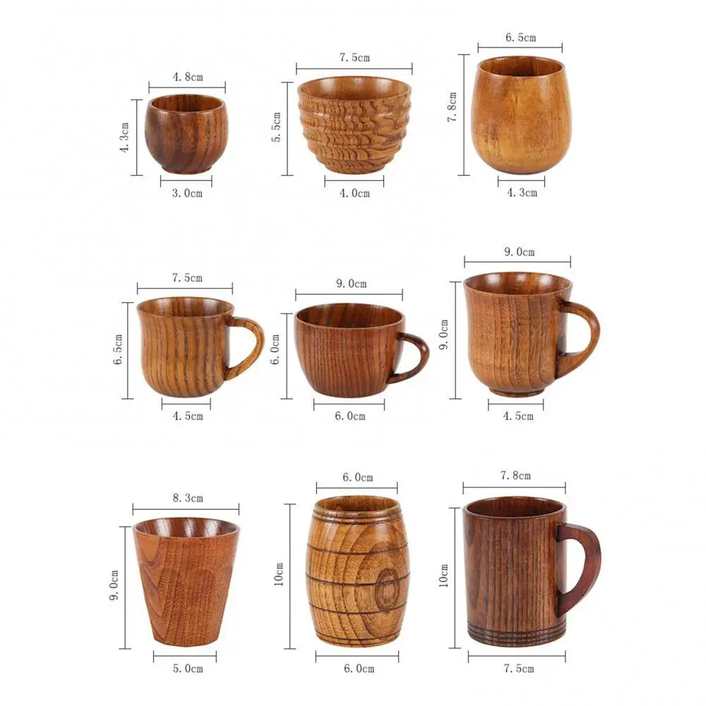 Jujube Wooden Anti-scalding tea cup Wooden Cup Reusable Tea Coffee Milk Wine Heat Insulation Water Drinkware Gift for Kitchen
Jujube Wooden Anti-scalding tea cup Wooden Cup Reusable Tea Coffee Milk Wine Heat Insulation Water Drinkware Gift for Kitchen