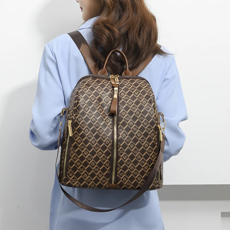 Women Leather Backpack Fashion Brand Design Backpack for Women Shoulder Bags Female Bag
Women Leather Backpack Fashion Brand Design Backpack for Women Shoulder Bags Female Bag