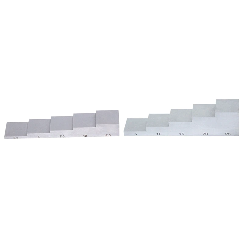 Hot-Ultrasonic Thickness Gauge Calibration Step Test Block 5 Step Test Block (1018 Steel)
Hot-Ultrasonic Thickness Gauge Calibration Step Test Block 5 Step Test Block (1018 Steel)