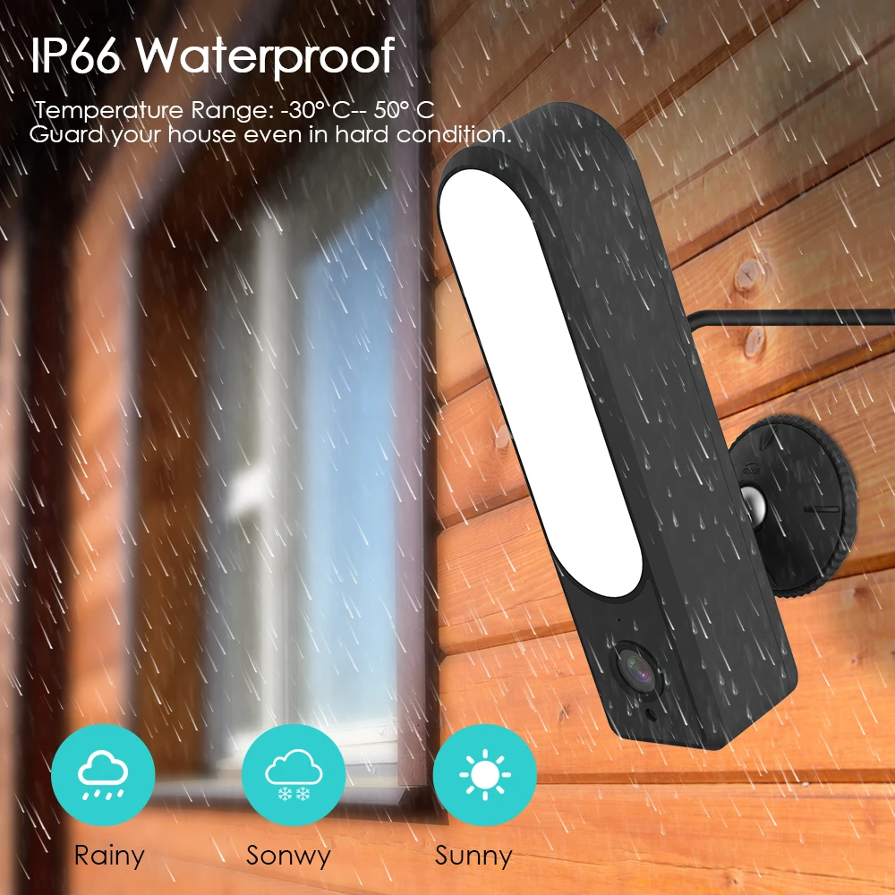 Tuya 1080P WiFi Camera Outdoor Lighting Courtyard Lights Monitoring 2 Ways Voice Intercom Night Vision Home Security Comcorder
Tuya 1080P WiFi Camera Outdoor Lighting Courtyard Lights Monitoring 2 Ways Voice Intercom Night Vision Home Security Comcorder