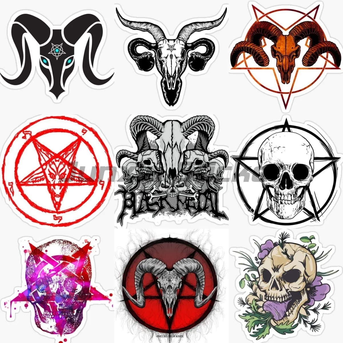 Creative Horned Demon Goat Skull Sticker Motorcycle Vinyl Window Laptop Wall Room Truck Car Decoration Decals Customizable
Creative Horned Demon Goat Skull Sticker Motorcycle Vinyl Window Laptop Wall Room Truck Car Decoration Decals Customizable