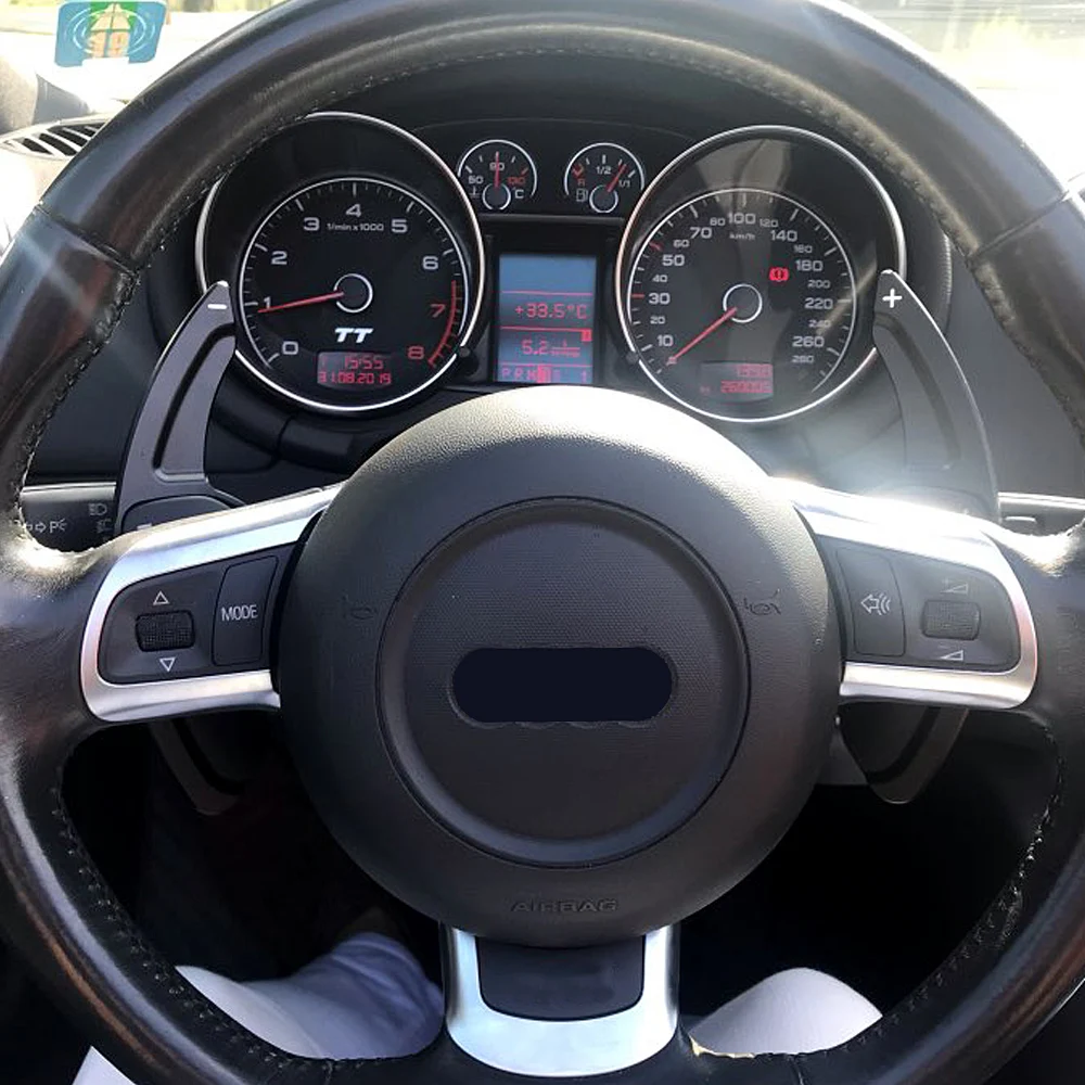 2pcs Car Steering Wheel Shift Paddle Blade Shifter for Audi A3 A4L A5 A6 A7 A8 Convenient Aluminum Alloy Automobiles
2pcs Car Steering Wheel Shift Paddle Blade Shifter for Audi A3 A4L A5 A6 A7 A8 Convenient Aluminum Alloy Automobiles