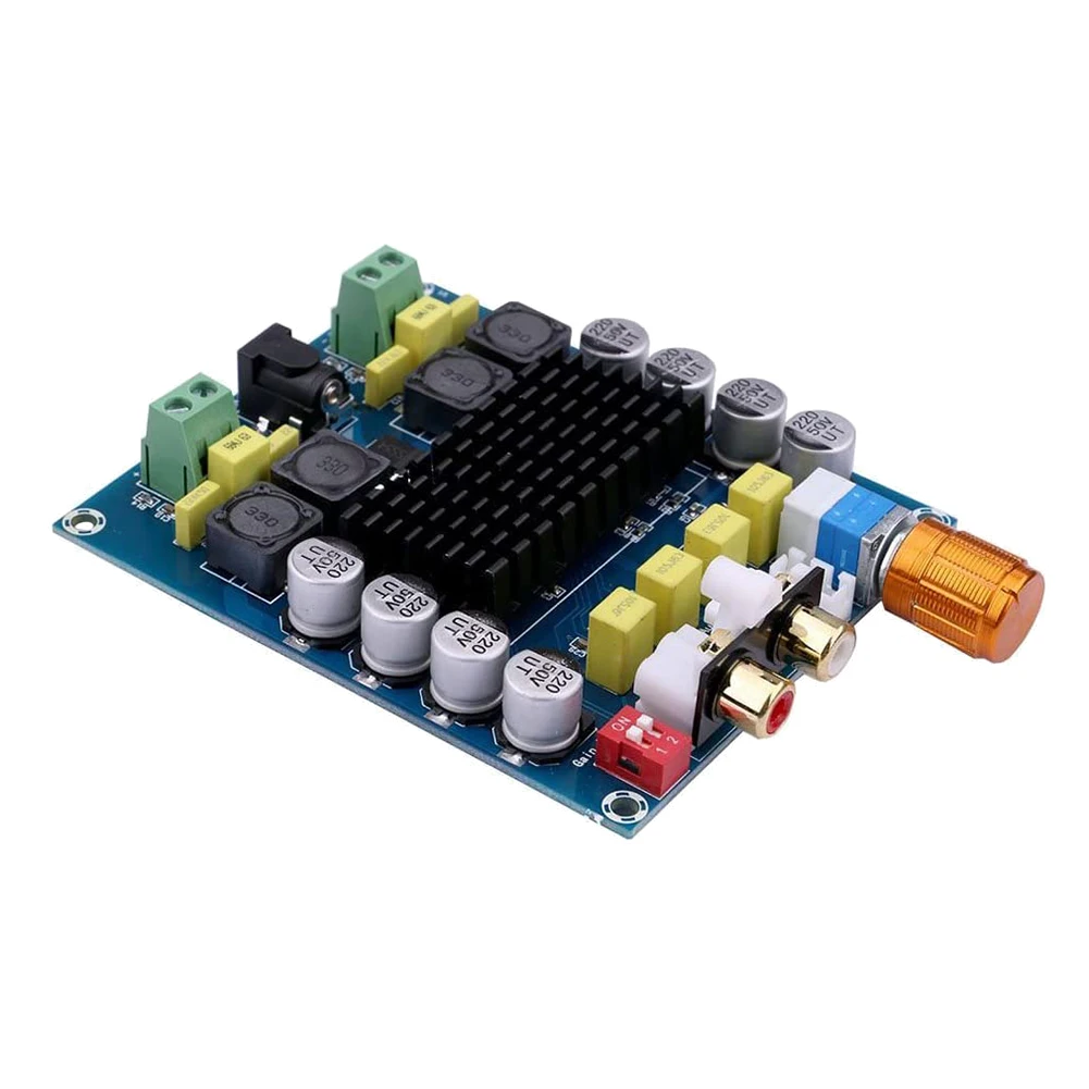 Двухканальный цифровой усилитель TDA7498 2X100W класса D, Плата усилителя мощности 14-32 в 24 В постоянного тока, стерео модуль усилителя мощности ed
Двухканальный цифровой усилитель TDA7498 2X100W класса D, Плата усилителя мощности 14-32 в 24 В постоянного тока, стерео модуль усилителя мощности ed