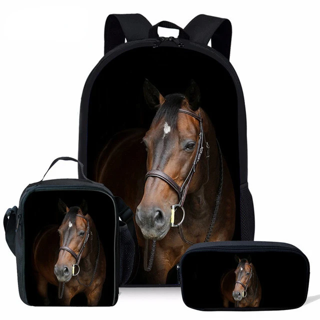 3pcs/Set Large Capacity Backpack Wild Horses Design School Bag Boys Elementary School Bag Mochila Escolar
3pcs/Set Large Capacity Backpack Wild Horses Design School Bag Boys Elementary School Bag Mochila Escolar