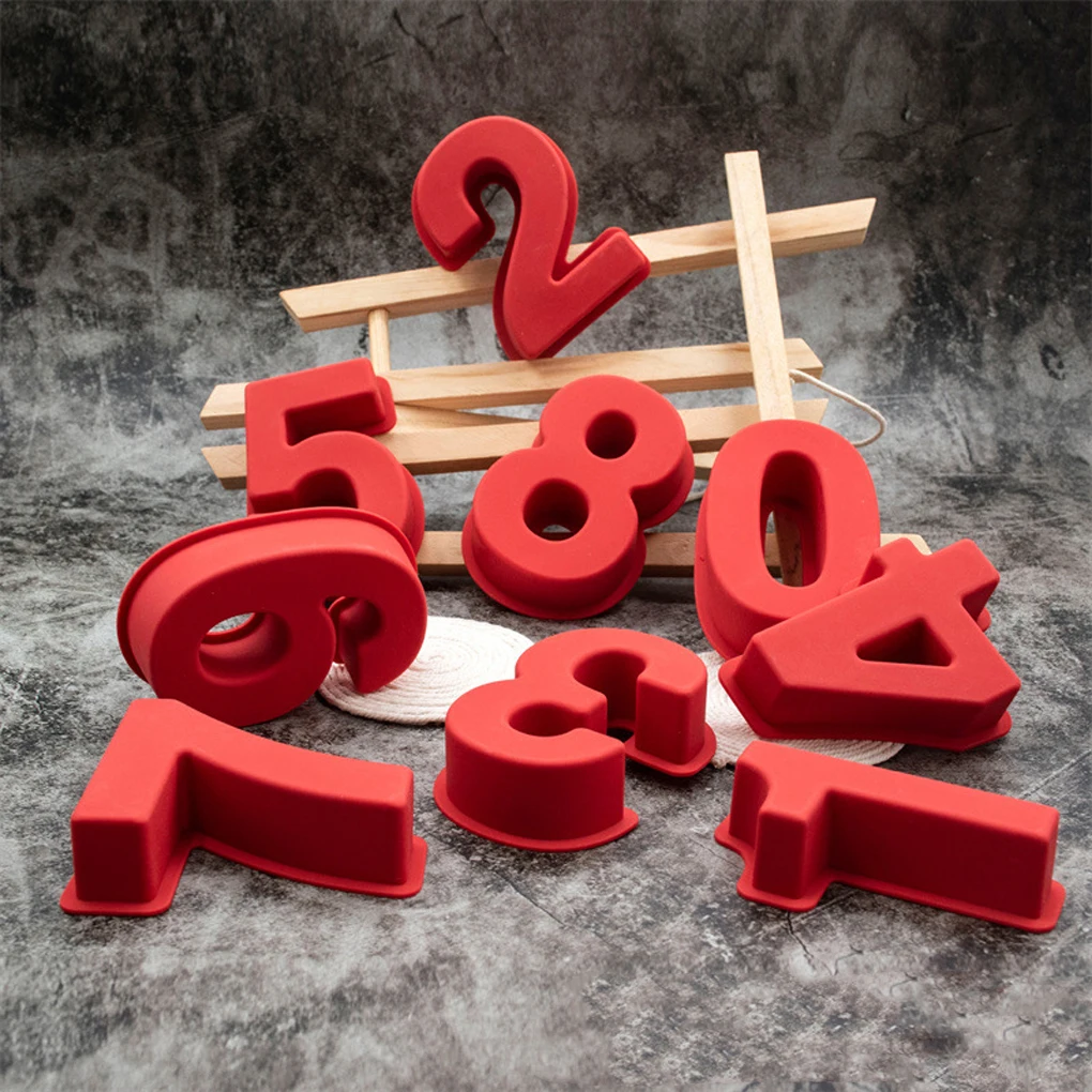 Silicone Number Mold 0-8 Cake Decorating Tool DIY Baking Tools Wedding Bakeware Chocolate Soap Mould Kitchen Gadgets
Silicone Number Mold 0-8 Cake Decorating Tool DIY Baking Tools Wedding Bakeware Chocolate Soap Mould Kitchen Gadgets