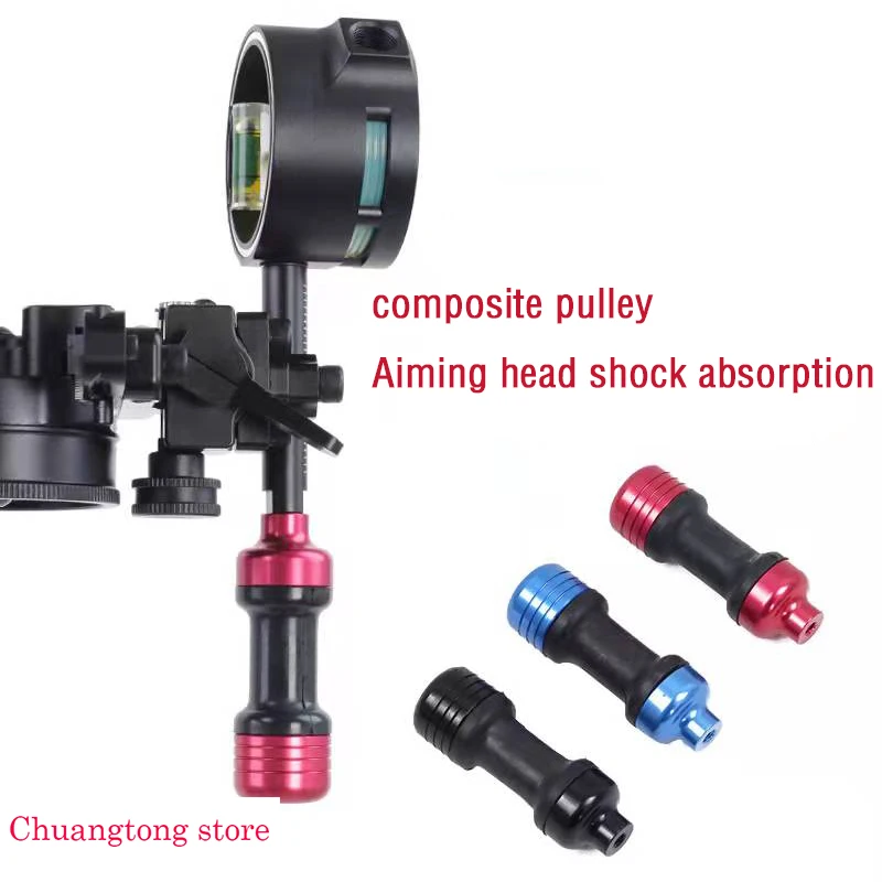 Compound Bow Sight Stabilizer Aluminum Stabilizer Reduce Vibration Noise Aiming More Smoothly Accurately for Compound Bows
Compound Bow Sight Stabilizer Aluminum Stabilizer Reduce Vibration Noise Aiming More Smoothly Accurately for Compound Bows