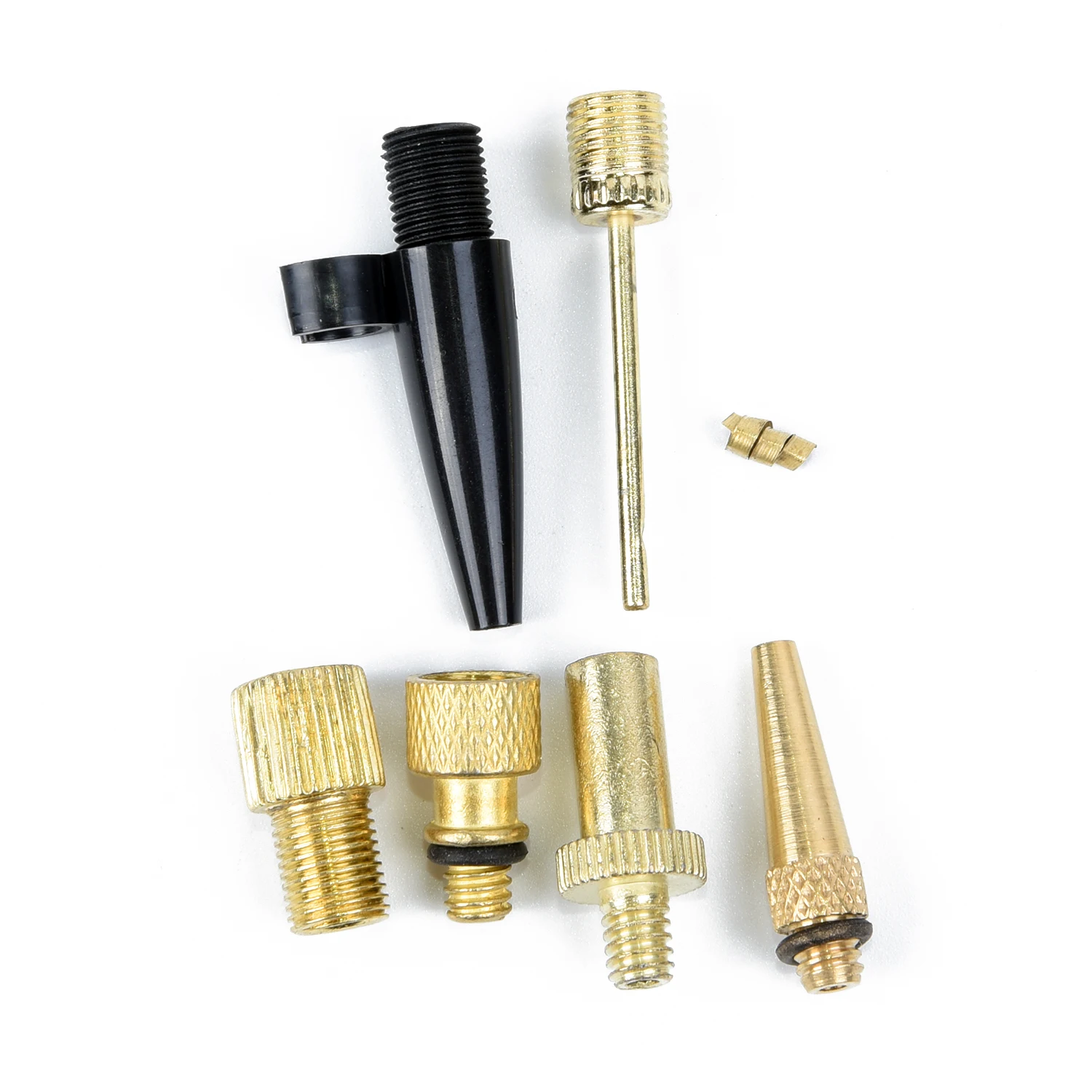 6PCS Cycling Air Valve Copper Zinc Alloy Inflatable Needle Nozzle Adapter Pump Accessories For Football Bicycle Outdoor
6PCS Cycling Air Valve Copper Zinc Alloy Inflatable Needle Nozzle Adapter Pump Accessories For Football Bicycle Outdoor