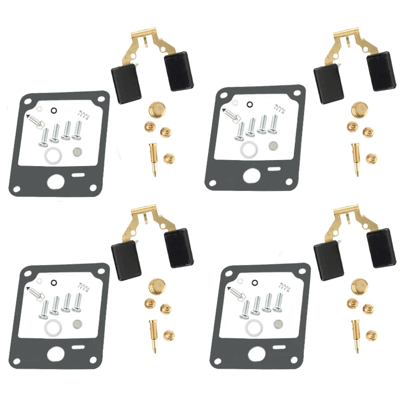 DWCX 4 Sets Carb Oil Cup Float Repair Kit Fit For Yamaha XV1000L XV1000N VIRAGO 1000 Motorcycle Carburetor
DWCX 4 Sets Carb Oil Cup Float Repair Kit Fit For Yamaha XV1000L XV1000N VIRAGO 1000 Motorcycle Carburetor