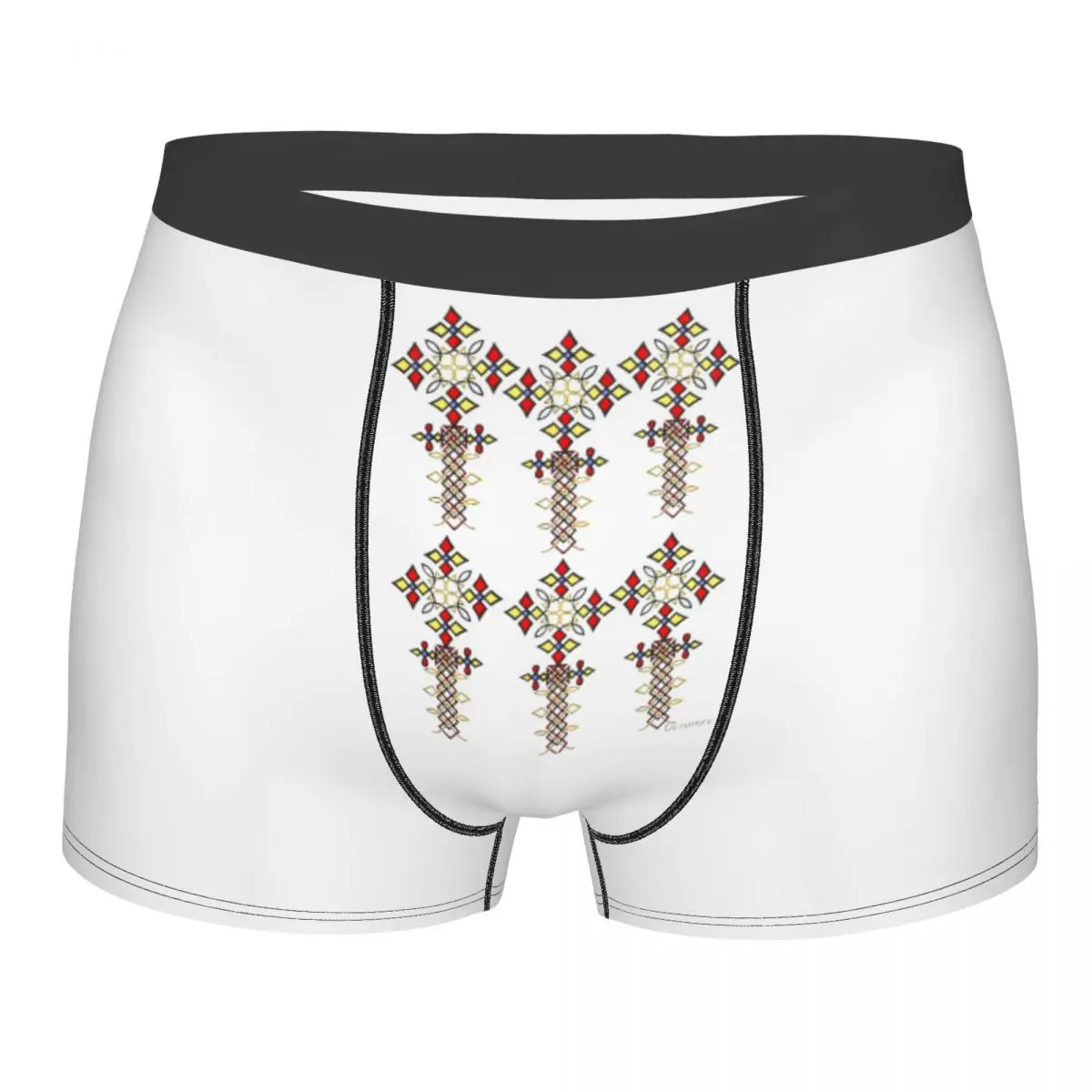 Fabric Pattern Ethiopian Cross Art Underpants Breathbale Panties Men's Underwear Ventilate Shorts Boxer Briefs
Fabric Pattern Ethiopian Cross Art Underpants Breathbale Panties Men's Underwear Ventilate Shorts Boxer Briefs