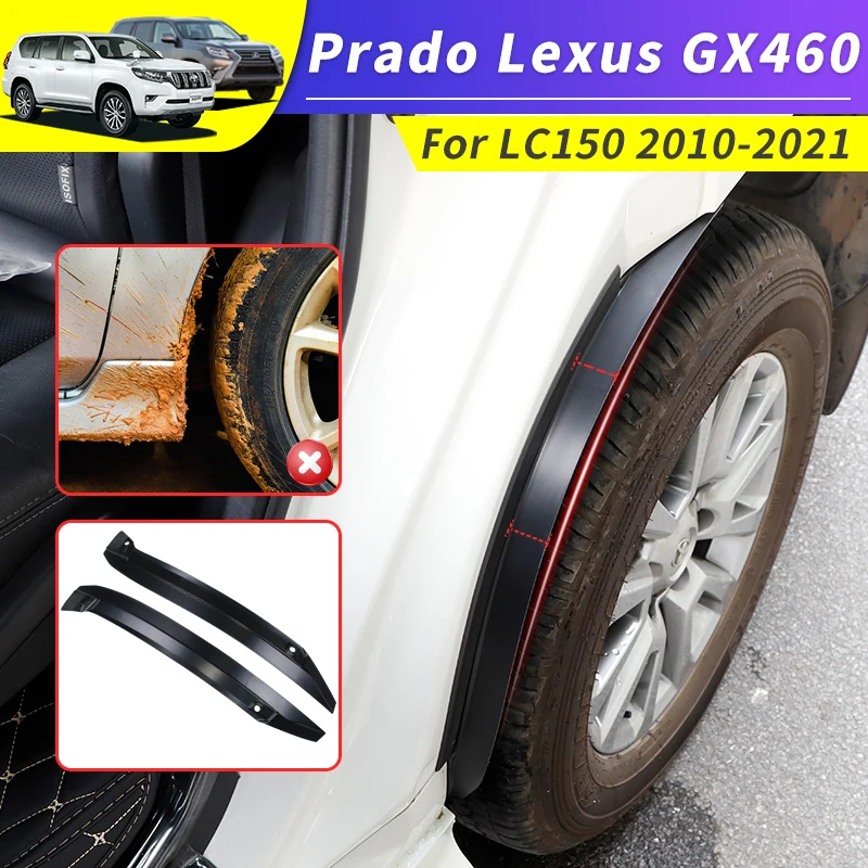 

2010-2021 Toyota Land Cruiser Prado 150 Lc150 Lexus GX460 GX 460 Rear Wheel Fender Lining Modification Accessories Fj150 2020