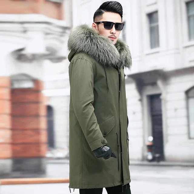 Men's Clothing 2023 Winter Jacket Men Real Rex Rabbit Jackets 100% Raccoon Fur Collar Parka Erkekler Ceket LXR828
Men's Clothing 2023 Winter Jacket Men Real Rex Rabbit Jackets 100% Raccoon Fur Collar Parka Erkekler Ceket LXR828
