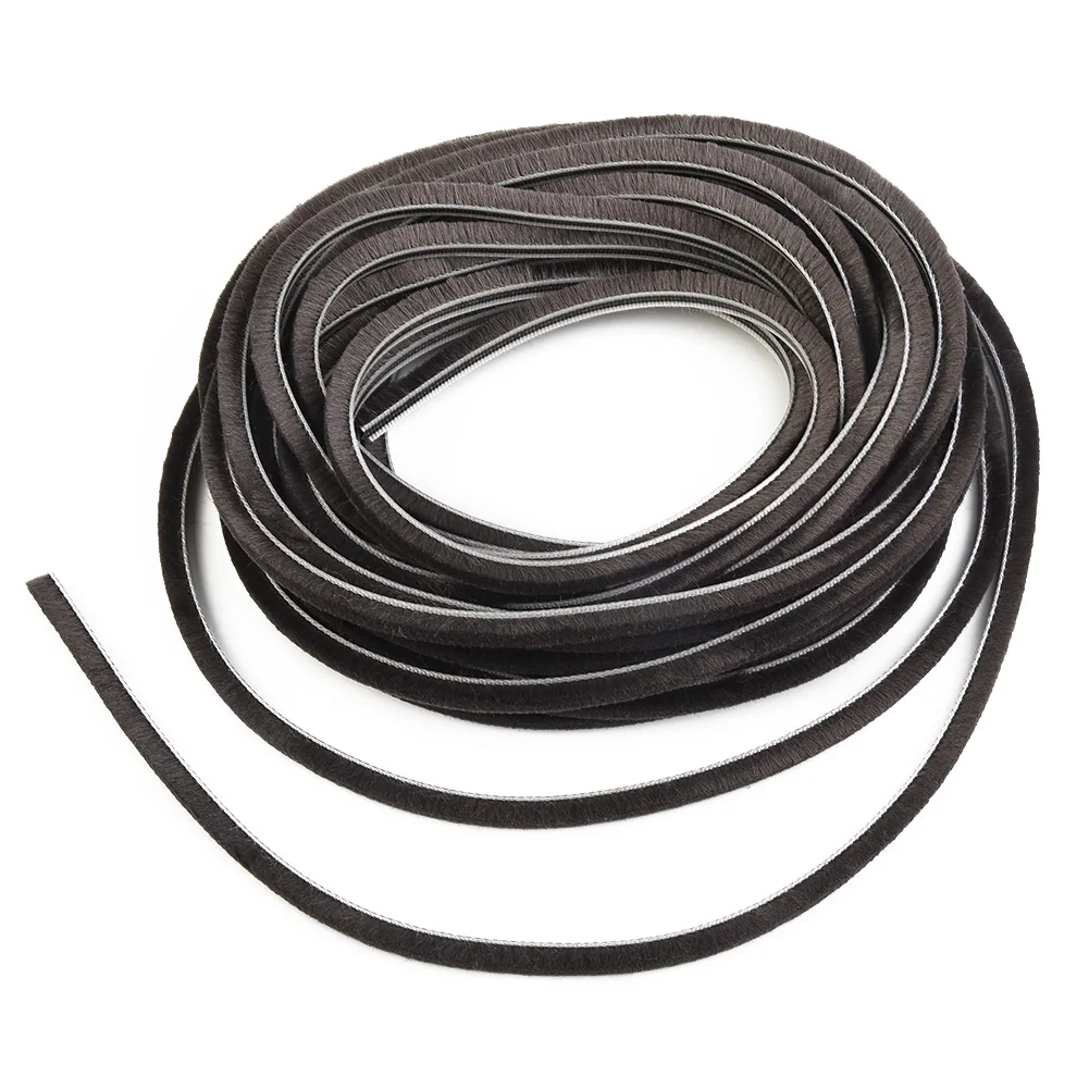 10m Self Adhesive Seal Strip Brush Easily Cut Weatherstrip Sealing Window Pile Sliding Door Closet Sealing Strip
10m Self Adhesive Seal Strip Brush Easily Cut Weatherstrip Sealing Window Pile Sliding Door Closet Sealing Strip