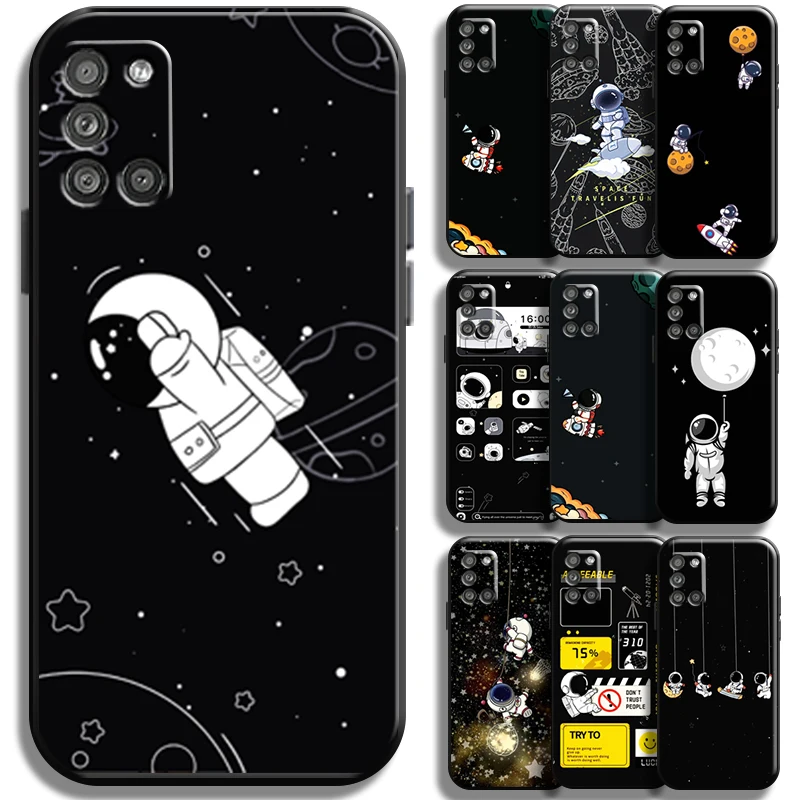 Fashion Cute Astronaut For Samsung Galaxy A31 A31 5G Phone Case Funda Liquid Silicon Shell Back Cases Soft Black Shockproof
Fashion Cute Astronaut For Samsung Galaxy A31 A31 5G Phone Case Funda Liquid Silicon Shell Back Cases Soft Black Shockproof