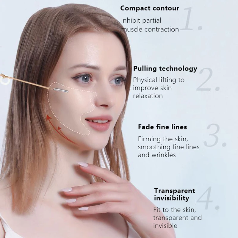 1/3/5Pairs Invisible Thin Face Stickers V-Shape Fast Lifting Facial Lift Up Neck Eye Double Chin Wrinkle Makeup Tape
1/3/5Pairs Invisible Thin Face Stickers V-Shape Fast Lifting Facial Lift Up Neck Eye Double Chin Wrinkle Makeup Tape