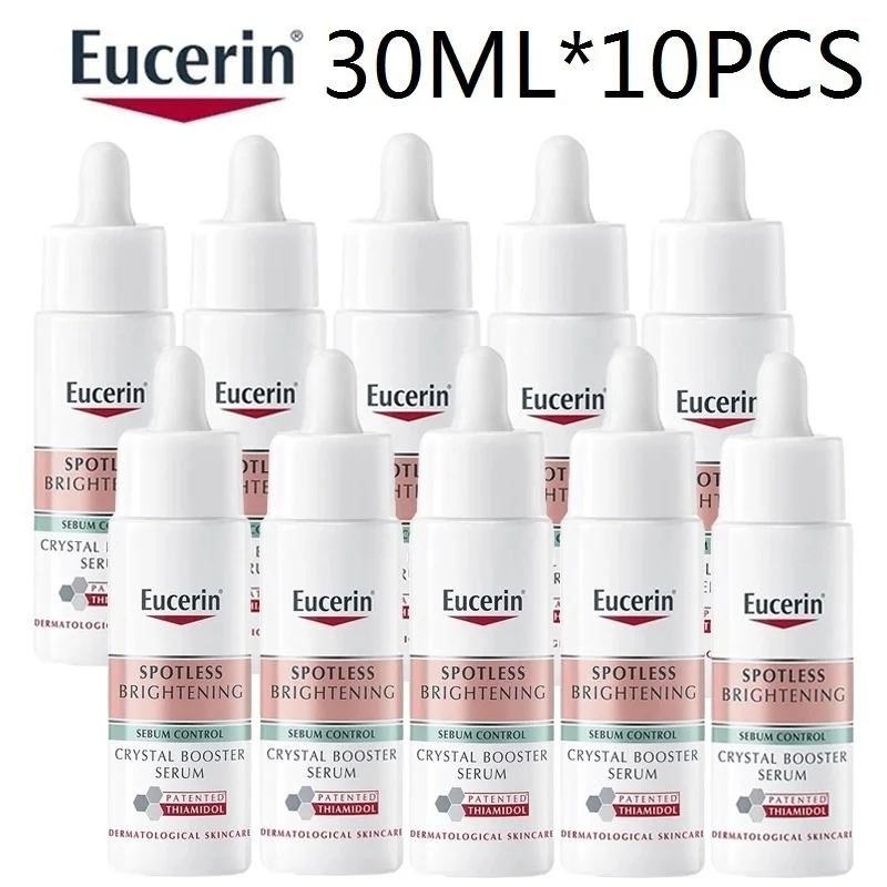 

10PCS Eucerin Spotless Brightening Serum Control Crystal Booster Serum 30ml Oil Control Reduce Dark Spots Brighter Skin Care