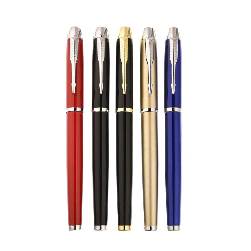 

Black Gold Blue Signature Pen Ballpoint Pen Business Pen Quick-Drying Replaceable Refill Metal Advanced Stationery Student Gift