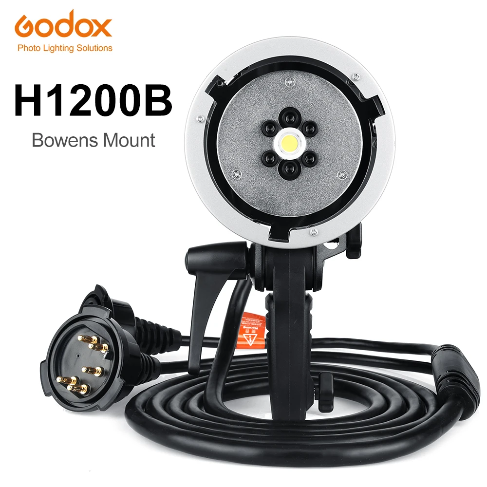 

Портативная беспроводная стробоскопическая вспышка Godox AD-H1200B 1200W для Godox AD600 AD600M (крепление Bowens)