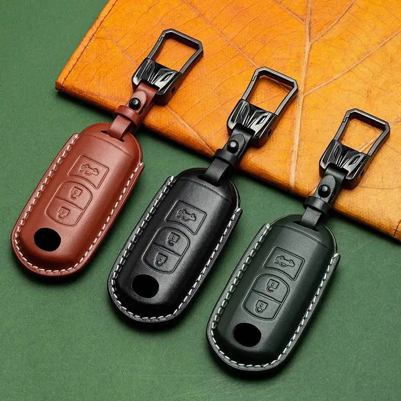 Smart Key Fob Cover Case Car Leather Keyring Protector For Mazda 2 3 6 CX-5 CX4 CX5 CX-7 CX7 CX8 CX-9 CX9 MX-5 Keychain Shell
Smart Key Fob Cover Case Car Leather Keyring Protector For Mazda 2 3 6 CX-5 CX4 CX5 CX-7 CX7 CX8 CX-9 CX9 MX-5 Keychain Shell