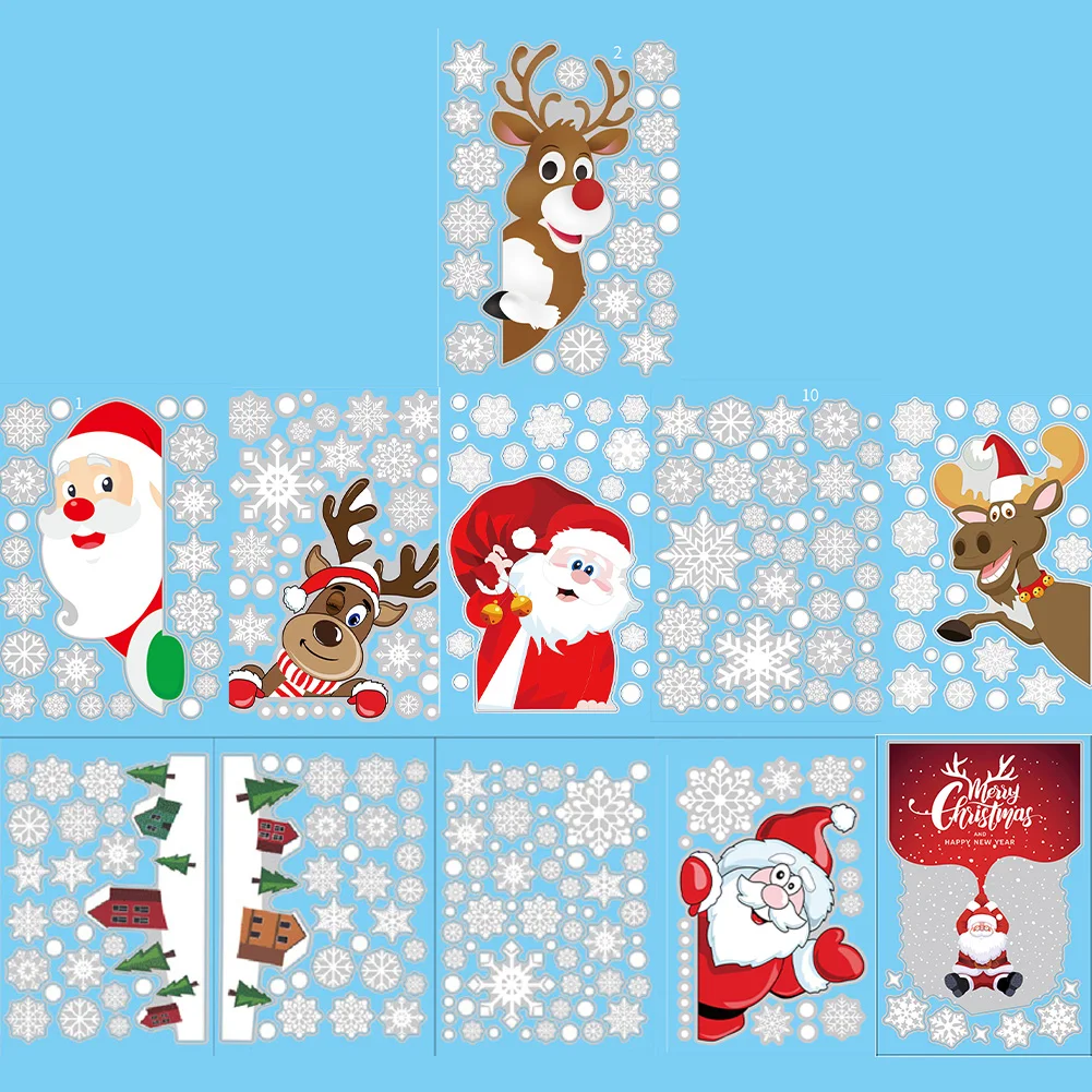1pc Christmas Glass Stickers Decal Santa Snowman Xmas Party Wall Decorations For Home Living Room Wall Decor 2023
1pc Christmas Glass Stickers Decal Santa Snowman Xmas Party Wall Decorations For Home Living Room Wall Decor 2023