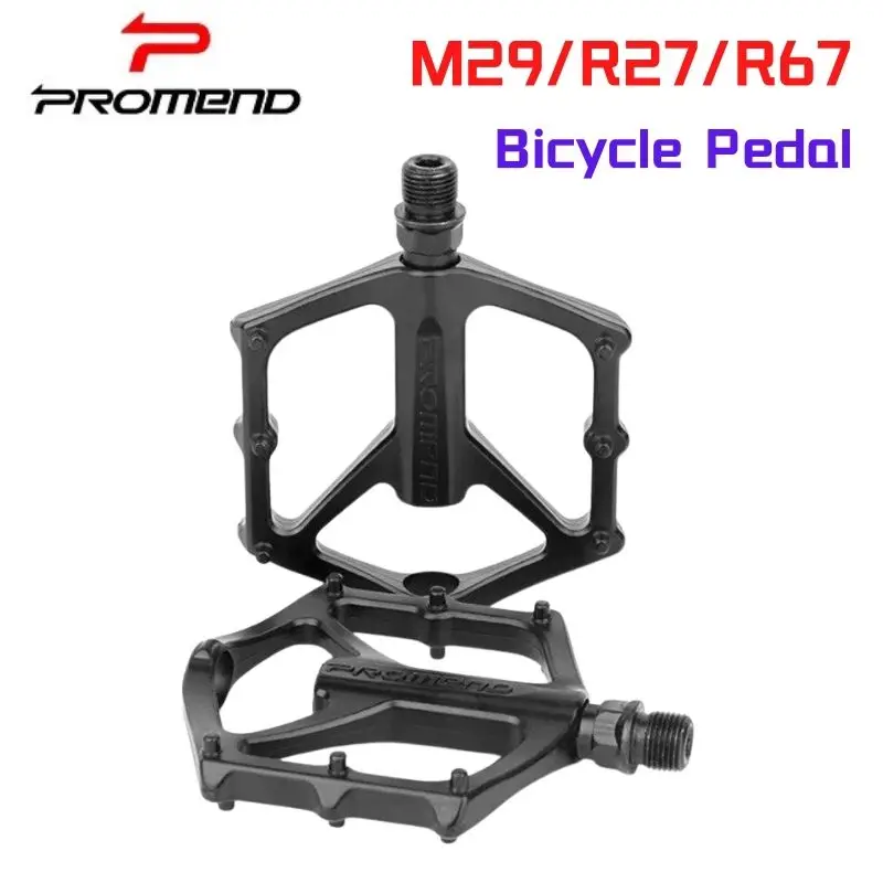PROMEND M29 R27 R67 High-Speed Bicycle Pedal Ultralight BMX Racing MTB Peadl Mountain Bike Pedals DU Sealed 3 Bearing Road Bike
PROMEND M29 R27 R67 High-Speed Bicycle Pedal Ultralight BMX Racing MTB Peadl Mountain Bike Pedals DU Sealed 3 Bearing Road Bike