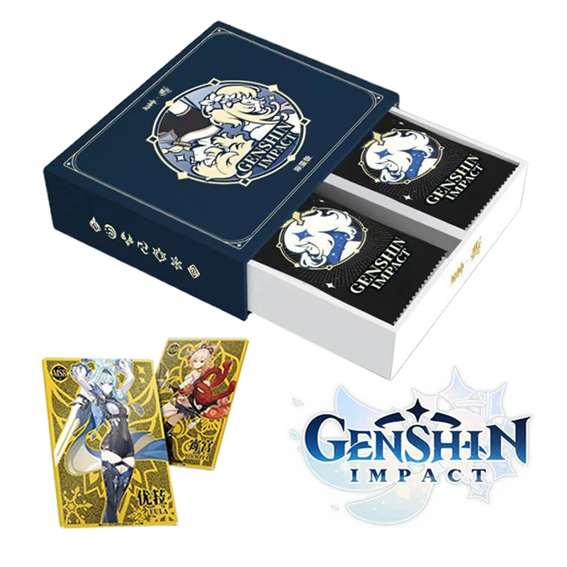 Original Genshin Cards Anime Game Goddess Figures Flash Cards KEQING Collectible Cards SSP Toys Gifts for Children's Birthday
Original Genshin Cards Anime Game Goddess Figures Flash Cards KEQING Collectible Cards SSP Toys Gifts for Children's Birthday