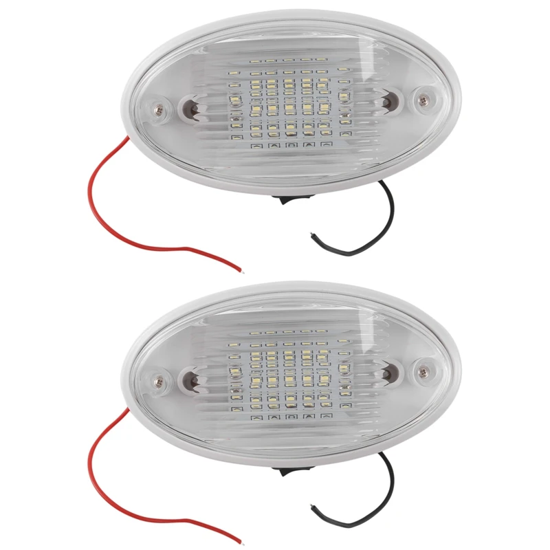 2X 12V LED Light with Switch Caravan Motorhome Boat Awning Annex Tunnel Boot White
2X 12V LED Light with Switch Caravan Motorhome Boat Awning Annex Tunnel Boot White