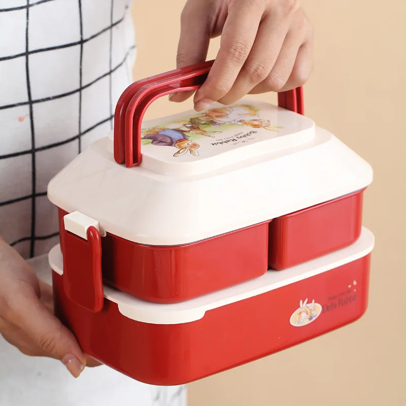Kawaii Lunch Box Student Bento Box Double Layer Microwave Food Storage With Independent Boxes For Girls School Children Camping
Kawaii Lunch Box Student Bento Box Double Layer Microwave Food Storage With Independent Boxes For Girls School Children Camping
