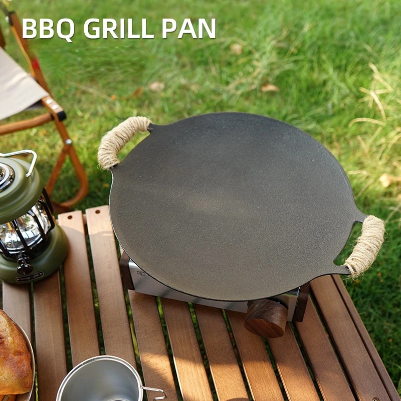 Outdoor camping barbecue plate Korean barbecue plate gas induction cooker with frying pan grill plate barbecue supplies
Outdoor camping barbecue plate Korean barbecue plate gas induction cooker with frying pan grill plate barbecue supplies