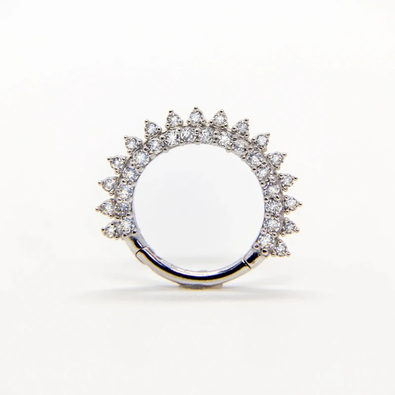 Bohemia Piercing Spiked Zirconia Round Ear Hoops for Women Earrings Fashion Jewelry Ins Same Mujer Pendientes Party Earing Gifts
Bohemia Piercing Spiked Zirconia Round Ear Hoops for Women Earrings Fashion Jewelry Ins Same Mujer Pendientes Party Earing Gifts