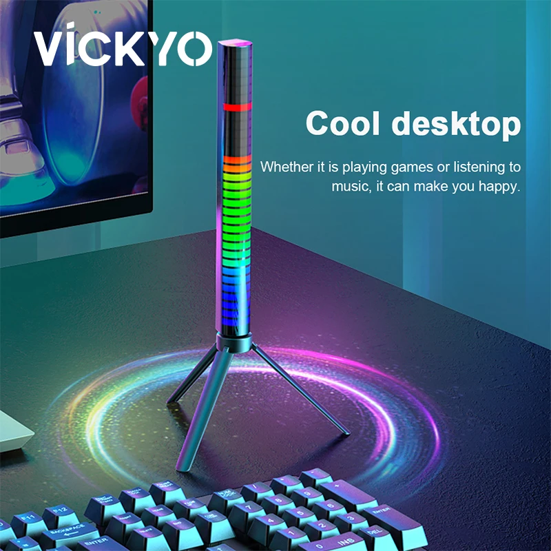 VICKYO светодиодный светильник Bar RGB музыкальный ритм, управление через приложение, ночник, перезаряжаемая для игровой комнаты, спальни, Настольная декоративная лампа
VICKYO светодиодный светильник Bar RGB музыкальный ритм, управление через приложение, ночник, перезаряжаемая для игровой комнаты, спальни, Настольная декоративная лампа
