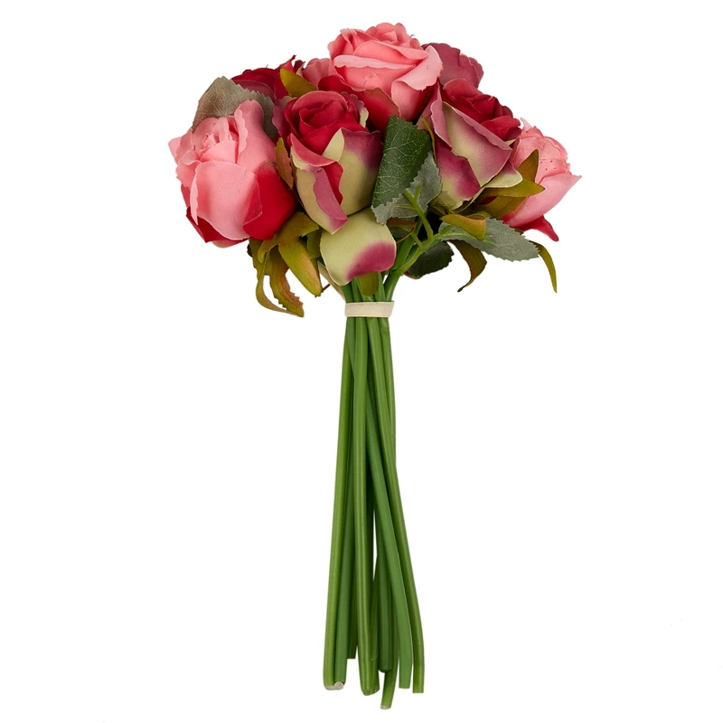 12Pcs/Lots Artificial Rose Flowers Wedding Bouquet White Pink Thai Royal Rose Silk Flowers Home Decoration Wedding Party Decor
12Pcs/Lots Artificial Rose Flowers Wedding Bouquet White Pink Thai Royal Rose Silk Flowers Home Decoration Wedding Party Decor
