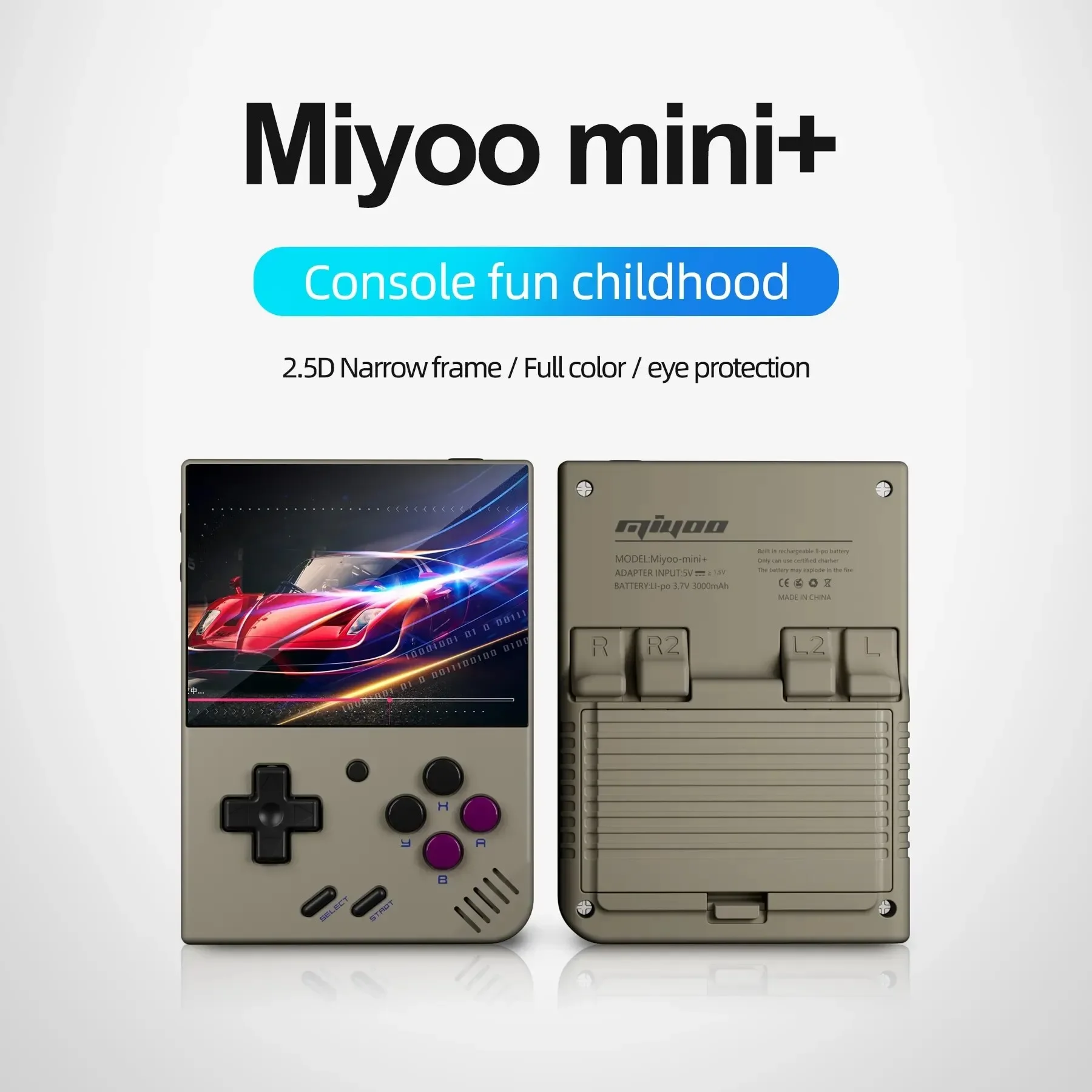 MIYOO Mini Plus Portable Retro Handheld Game Console V2 Mini IPS Screen Classic Video Game Console Linux System Children Gift
MIYOO Mini Plus Portable Retro Handheld Game Console V2 Mini IPS Screen Classic Video Game Console Linux System Children Gift