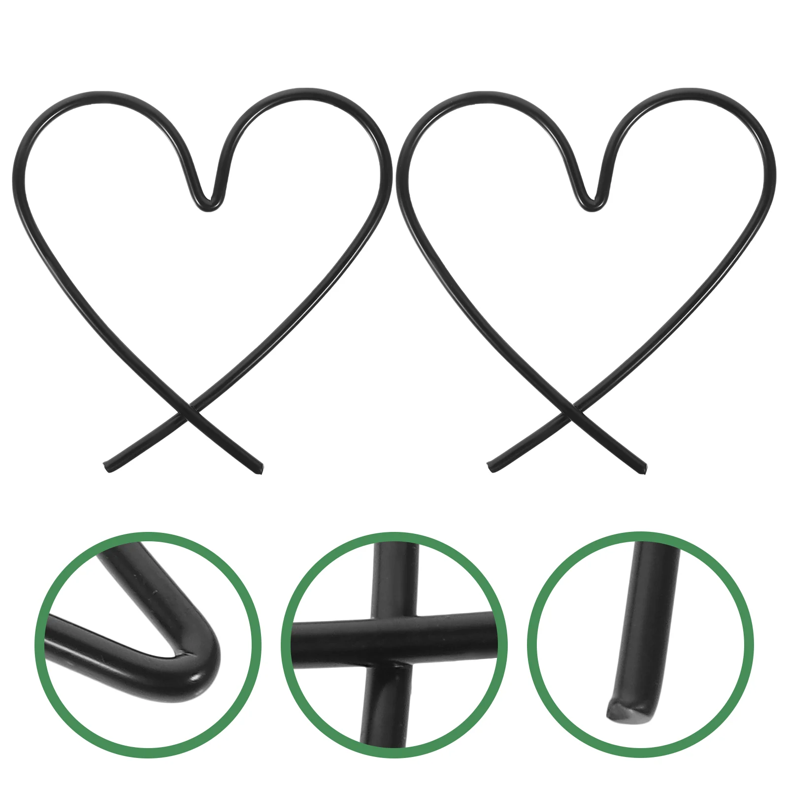 2pcs Metal Heart Wall Decors Love Heart Wire Decorations Heart Shaped Room Decors
2pcs Metal Heart Wall Decors Love Heart Wire Decorations Heart Shaped Room Decors