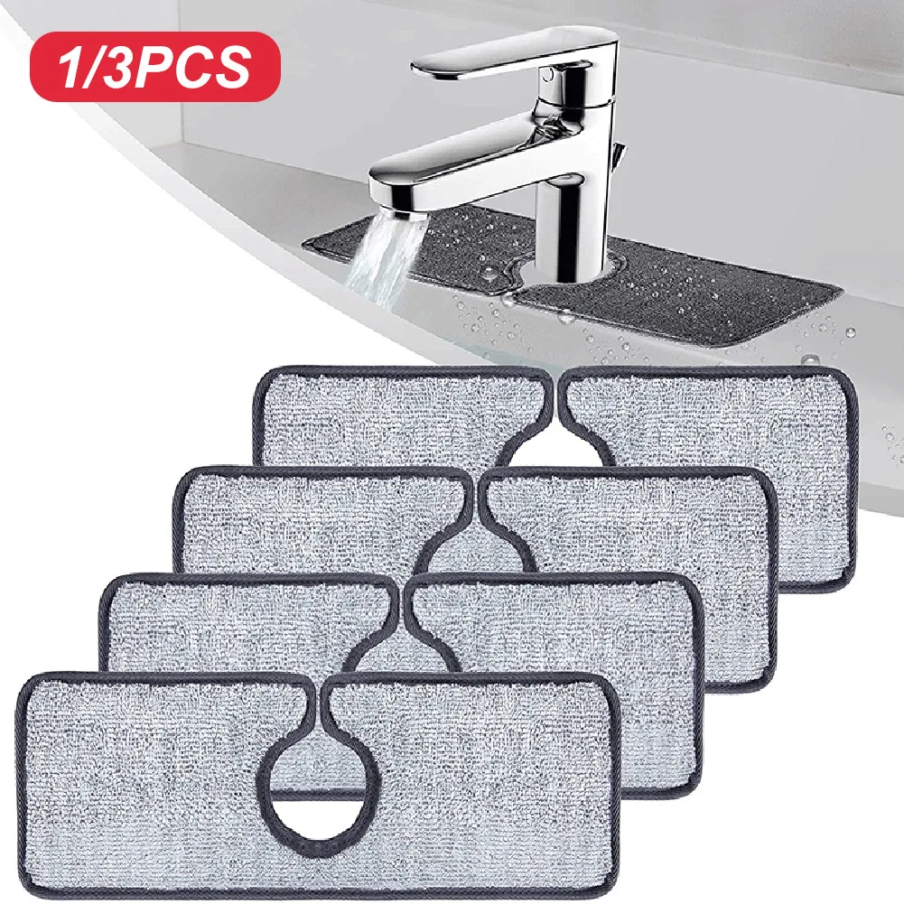 Faucet Absorbent Mat Microfiber Cloth Sink Splash Guard Pad Countertop Water Stains Preventer for Kitchen Bathroom RV
Faucet Absorbent Mat Microfiber Cloth Sink Splash Guard Pad Countertop Water Stains Preventer for Kitchen Bathroom RV