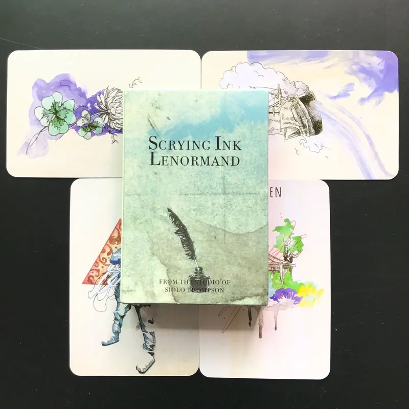 Tarot 40 Card Scrying Ink lenormand Oracle Card For Fate Divination Board Card Game Tarot AndVarious Styles Of Tarot Selection
Tarot 40 Card Scrying Ink lenormand Oracle Card For Fate Divination Board Card Game Tarot AndVarious Styles Of Tarot Selection