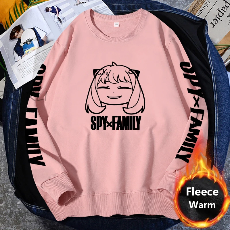 Anya Spy X Family Print Warms Sweatshirts Women Pullover Fleece Cute Cartoon Kawaii Hoodie Anime Autumn Winter Female Clothing
Anya Spy X Family Print Warms Sweatshirts Women Pullover Fleece Cute Cartoon Kawaii Hoodie Anime Autumn Winter Female Clothing