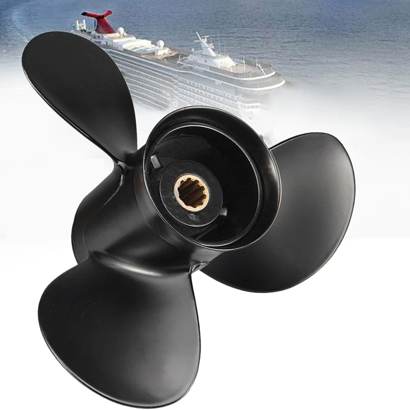 Aluminum Alloy Marine Outboard Propeller 3R0B645250 25-30Hp 9.9 X 12 for Mercury Tohatsu Spline Tooth 3 Blade
Aluminum Alloy Marine Outboard Propeller 3R0B645250 25-30Hp 9.9 X 12 for Mercury Tohatsu Spline Tooth 3 Blade