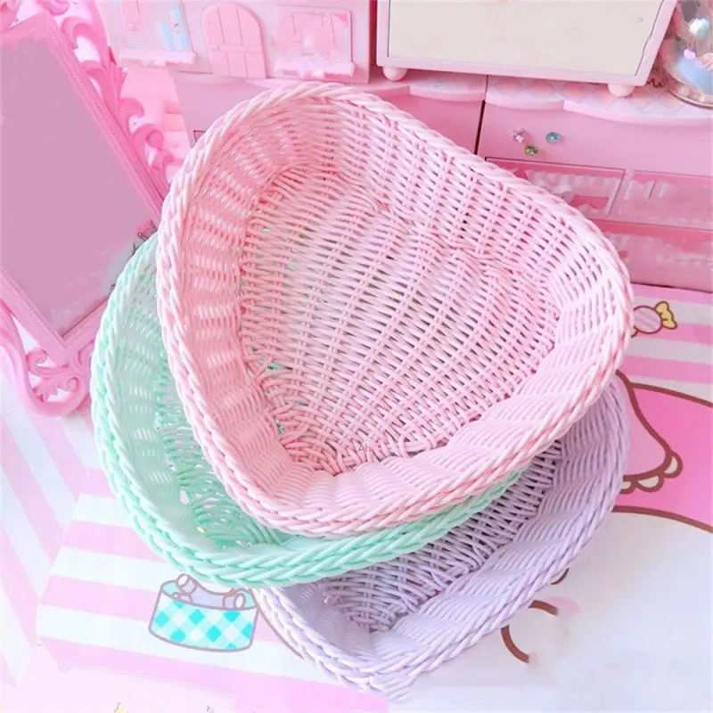 Nordic Baskets Photo Props Decoration Basket Portable Love Heart Shape Fruit Basket Organization Storage Multifunctional Desktop
Nordic Baskets Photo Props Decoration Basket Portable Love Heart Shape Fruit Basket Organization Storage Multifunctional Desktop