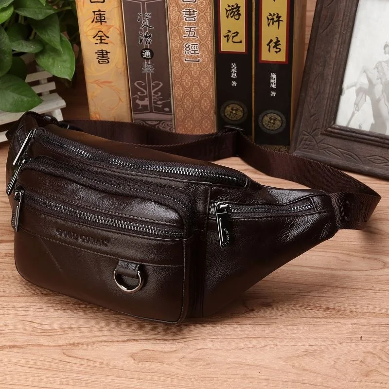 Real Cowhide Male Hip Fanny Pack Travel Shoulder Crossbody Bags Retro Men Genuine Leather Sling Chest Belt Waist Bag New
Real Cowhide Male Hip Fanny Pack Travel Shoulder Crossbody Bags Retro Men Genuine Leather Sling Chest Belt Waist Bag New