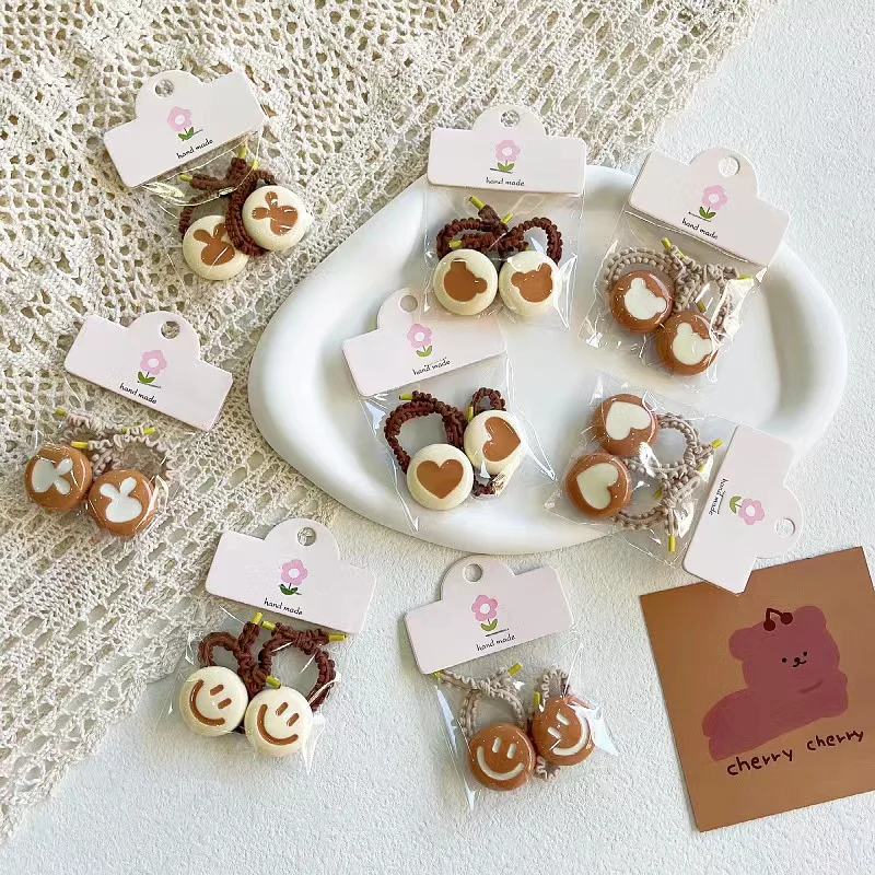 10Pair/Lot Milk-colored Hair Rope Rubber Band Baby Girls Tied Ponytail Leather Case Cute Ins Elastic Hair Band
10Pair/Lot Milk-colored Hair Rope Rubber Band Baby Girls Tied Ponytail Leather Case Cute Ins Elastic Hair Band