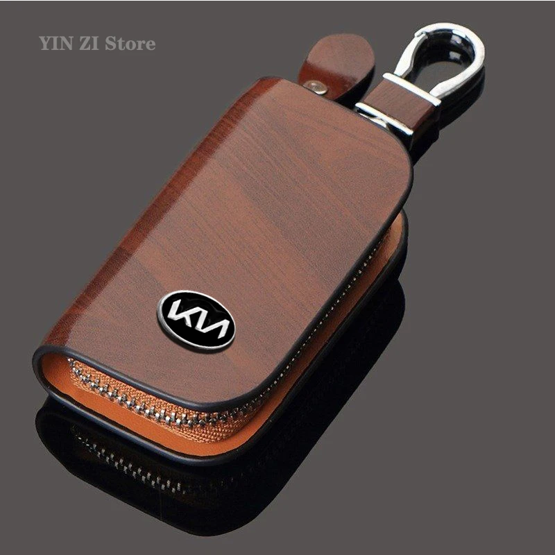 Leather Car Key Case Keyless Cover Key Shell For KIA Rio QL Sportage Ceed Cerato Sorento Cerato Picanto Optima K2 K3 KX3 K4 K5
Leather Car Key Case Keyless Cover Key Shell For KIA Rio QL Sportage Ceed Cerato Sorento Cerato Picanto Optima K2 K3 KX3 K4 K5