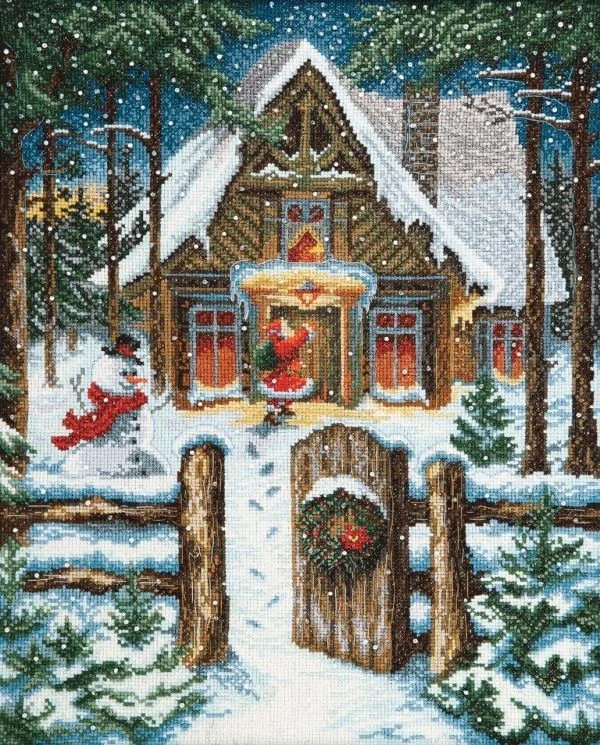 Top Selling Christmas Snowy Night 41-50 Embroidery DIY 14CT Unprinted Arts Cross stitch kits Set Cross-Stitching Home Decor
Top Selling Christmas Snowy Night 41-50 Embroidery DIY 14CT Unprinted Arts Cross stitch kits Set Cross-Stitching Home Decor