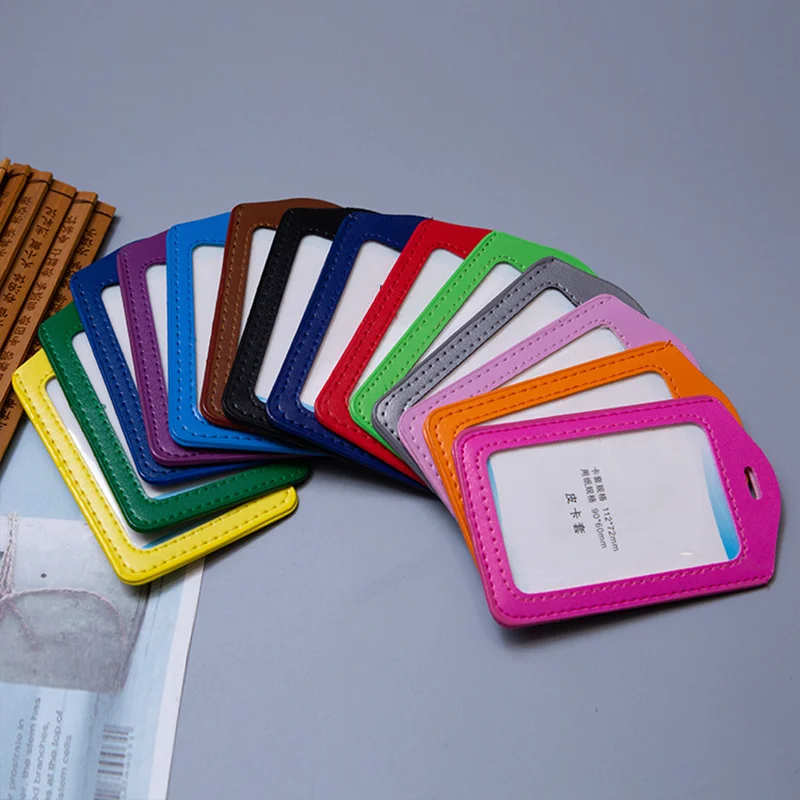 Pu Leather Badge Holder Metal Clip Lanyard for Employees Pass Credentials ID Card Holder Name Accessories Retractable Neck Strap
Pu Leather Badge Holder Metal Clip Lanyard for Employees Pass Credentials ID Card Holder Name Accessories Retractable Neck Strap