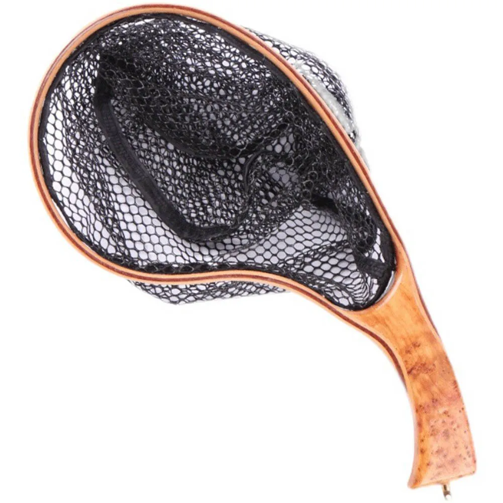 Fly Fishing Net Landing Catch Release Net Wooden Frame Stream Fishing Net Mesh Study Handle Landing Net
Fly Fishing Net Landing Catch Release Net Wooden Frame Stream Fishing Net Mesh Study Handle Landing Net