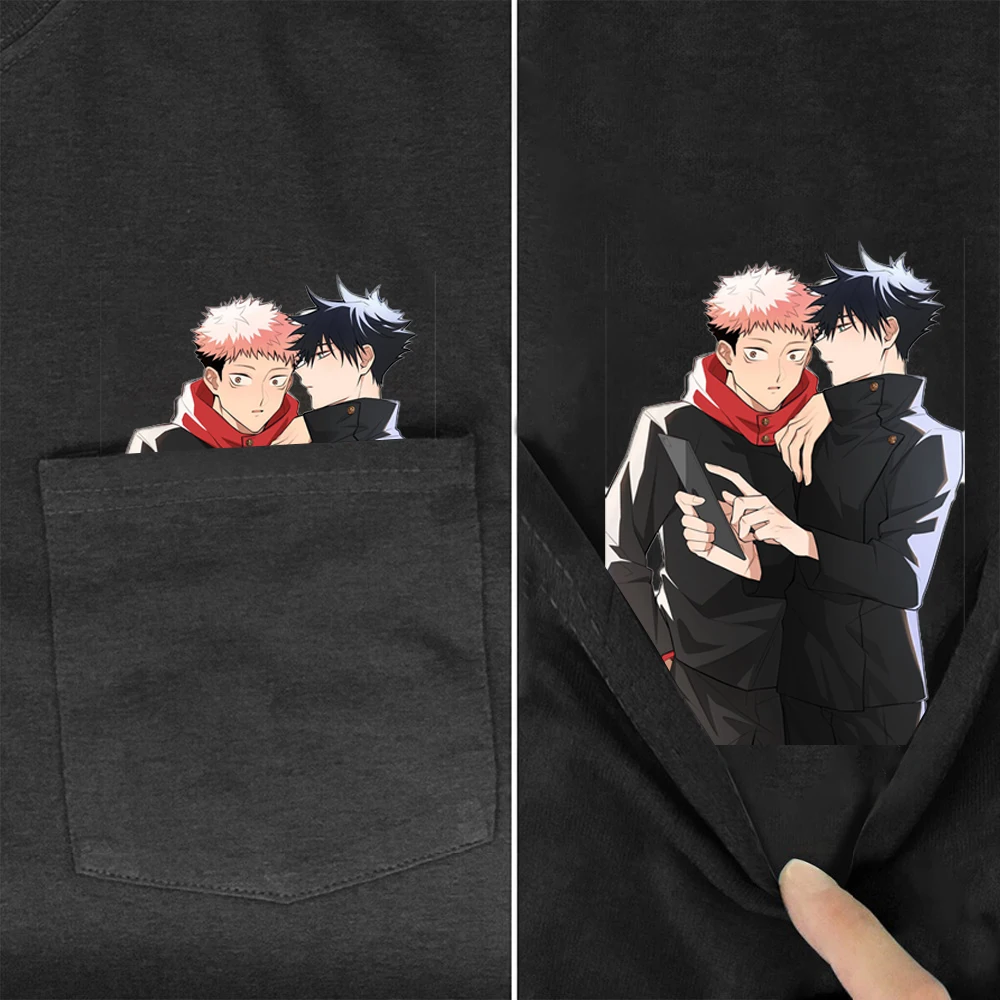 CLOOCL Jujutsu Kaisen 0 T-shirts Cartoon Anime Pocket Role T-Shirt Fashion Hip Hop Streetwear Tees 100% Cotton Tops Dropshipping
CLOOCL Jujutsu Kaisen 0 T-shirts Cartoon Anime Pocket Role T-Shirt Fashion Hip Hop Streetwear Tees 100% Cotton Tops Dropshipping