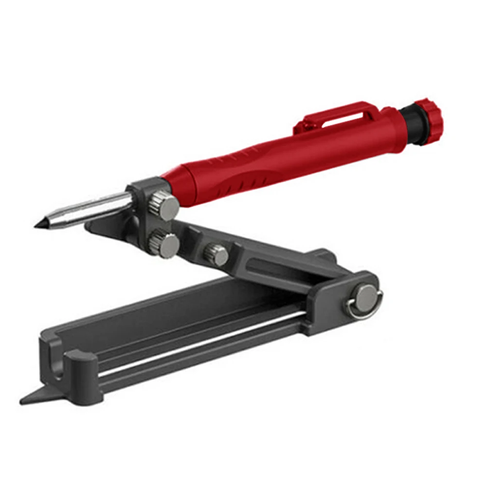 Profile Scribing Ruler Contour Gauge Multi-function Carpenter Pencil Adjustable Lock Woodworking Outlines Circles Measuring Tool
Profile Scribing Ruler Contour Gauge Multi-function Carpenter Pencil Adjustable Lock Woodworking Outlines Circles Measuring Tool
